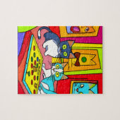 キャットゲームナイト ジグソーパズル (横)