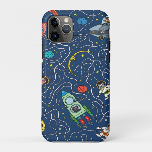 キャットコスモナウロケット Case-Mate iPhoneケース (裏面)