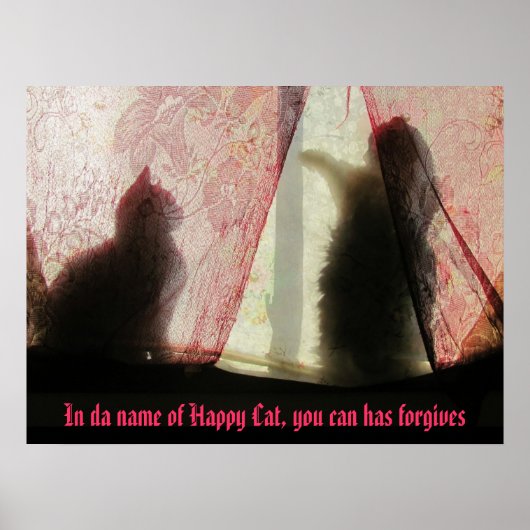 キャットコンファシショナルブースミーム ポスター (正面)