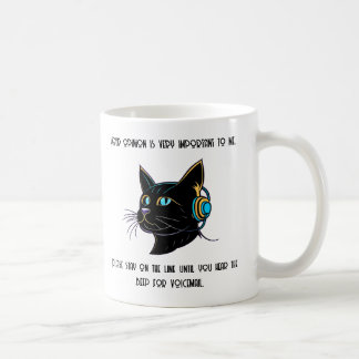 キャットコーヒおもしろいーマグ皮肉オフィスギフトアイディア コーヒーマグカップ