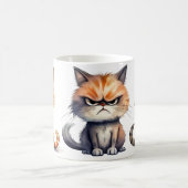 キャットコーヒーマグデザイン表現型 コーヒーマグカップ (中央)