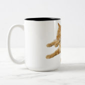 キャットコーヒーマグ ツートーンマグカップ (左)
