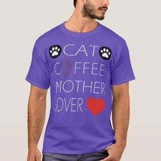 キャットコーヒー母ロバーキャッツ動物 Tシャツ