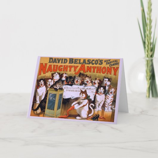 キャットコーラス！ – グリーティングカード (正面)