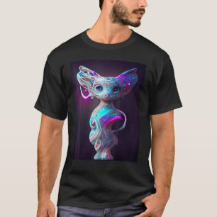 キャットサイバーパンク風変わりメンズメンズボーイズガールズ4 Tシャツ
