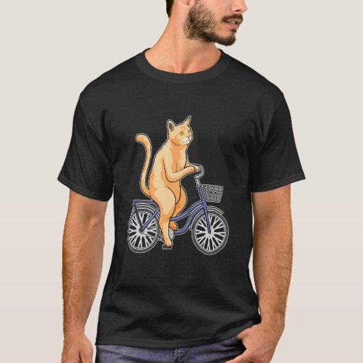 キャットサーカス自転車 Tシャツ (正面)