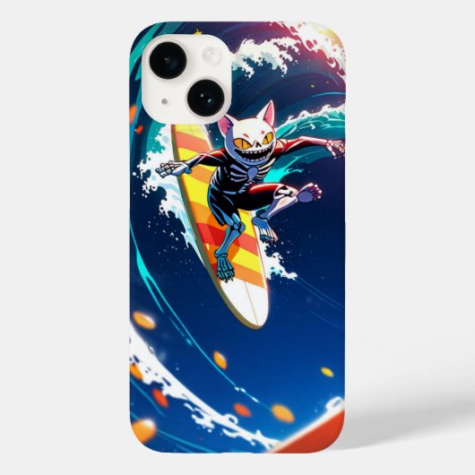 キャットサーフ Case-Mate iPhoneケース (裏面)