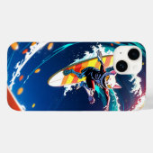 キャットサーフ Case-Mate iPhoneケース (裏面 (横))
