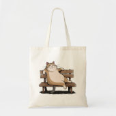 キャットザベンチシッター トートバッグ (正面)