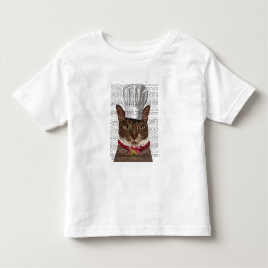 キャットシェフ トドラーTシャツ (正面)