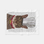 キャットシェフ フリースブランケット (正面(横))