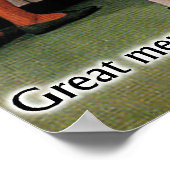 キャットシチューおもしろいポスタープリントユーモア ポスター (角)