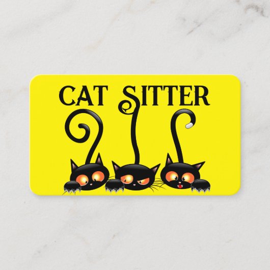 キャットシッターの名刺 名刺 (正面)