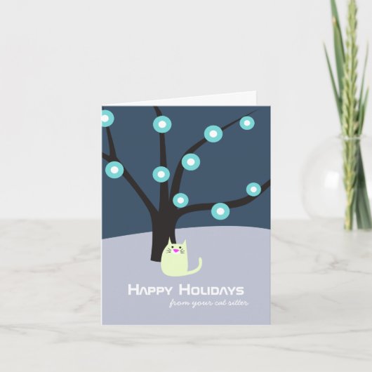 キャットシッターズホリデーカード シーズンカード (正面)