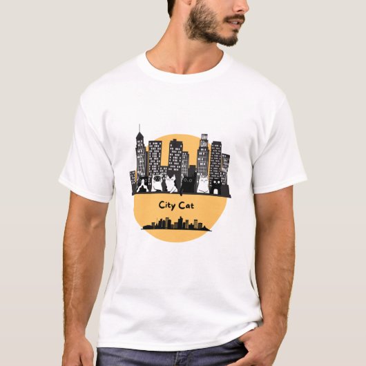 キャットシティ Tシャツ (正面)