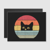 キャットシャツ。レトロスタイル (正面/裏面)