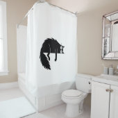 キャットシャワーカーテンギフト猫好き シャワーカーテン (インサイチュ)