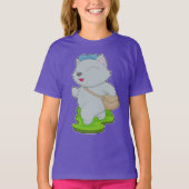 キャットショルダーバッグ Tシャツ (正面)