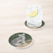 キャットシリーズ – セルバル・サバンナ猫 – コースター (側面)