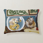 キャットシーホースファンタジー アクセントクッション (正面)