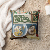 キャットシーホースファンタジー クッション (ブランケット)