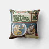 キャットシーホースファンタジー クッション (裏面)