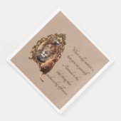 キャットジュー鏡リオン感動的文字ヴィンテージ (コーナー)