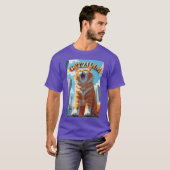 キャットジラ ガール Tシャツ (正面フル)