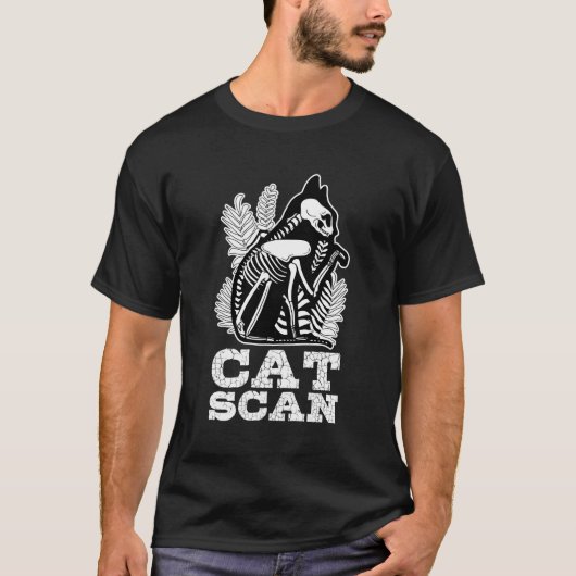 キャットスキャン放射線技師 Tシャツ (正面)