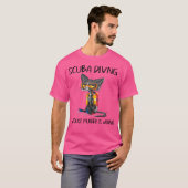 キャットスキューバダイビング Tシャツ (正面フル)