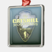 キャットスキルの月（矢印） メタルオーナメント (左)