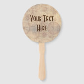 キャットスチームパンクヴィンテージレトロスタイル機 ハンドファン (裏面)