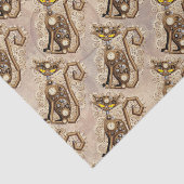 キャットスチームパンクヴィンテージレトロスタイル機 薄葉紙 (詳細)