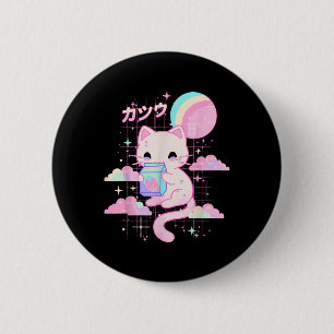 キャットストロベリーミルクアニメ90日本のsキャットジャパン 缶バッジ