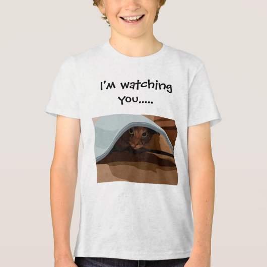 キャットストーカーTシャツ トライブレンドTシャツ (正面)