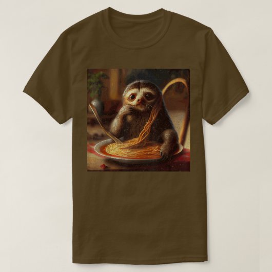 キャットスロススパゲティ Tシャツ (デザイン正面)