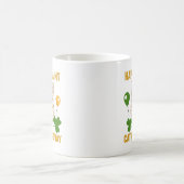 キャットセントパトリックの猫好き コーヒーマグカップ (中央)