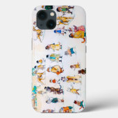 キャットタウンでのレース、ルイス・ワーイン Case-Mate iPhoneケース (裏面)