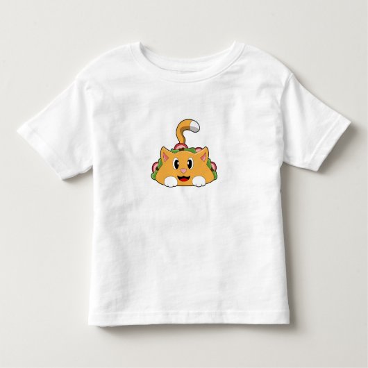 キャットタコ トドラーTシャツ (正面)