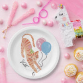 キャットタスティックパーフェクトバースデーパーティカスタムー ペーパープレート (パーティー)