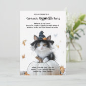 😺キャットタスティック ハロウィンパーティー招待状 招待状 (スタンド正面)