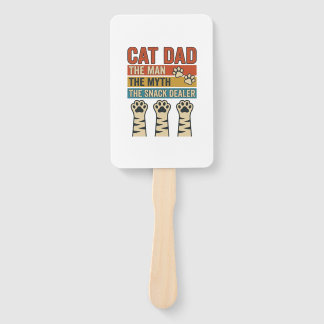 キャットダッド スナックディーラー ヴィンテージ猫好きTシャツ_1 ハンドファン
