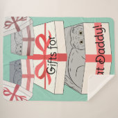 キャットダディーギフトシェルパブランケット シェルパブランケット (正面(横))