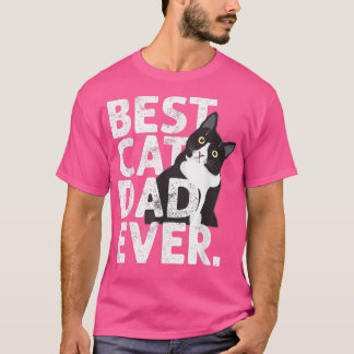 キャットダディーファーザー最高のキャットパパエバー Tシャツ