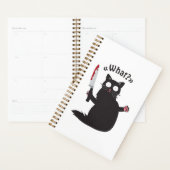 キャットッおもしろいクキャットシャツおもしろい殺意キャットW プランナー手帳 (ディスプレー)