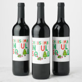 キャットッおもしろいクキャットシャツおもしろい殺意キャットW ワインラベル (ボトル)