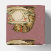 キャットティーカップキュートビクトリアンヴィンテージ フェイバーボックス (上部)