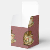 キャットティーカップキュートビクトリアンヴィンテージ フェイバーボックス (オープン)