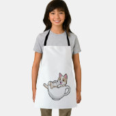 キャットティーカップ エプロン (インサイチュ)