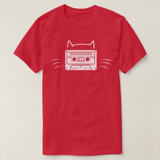 キャットテープカセット1 Tシャツ (デザイン正面)